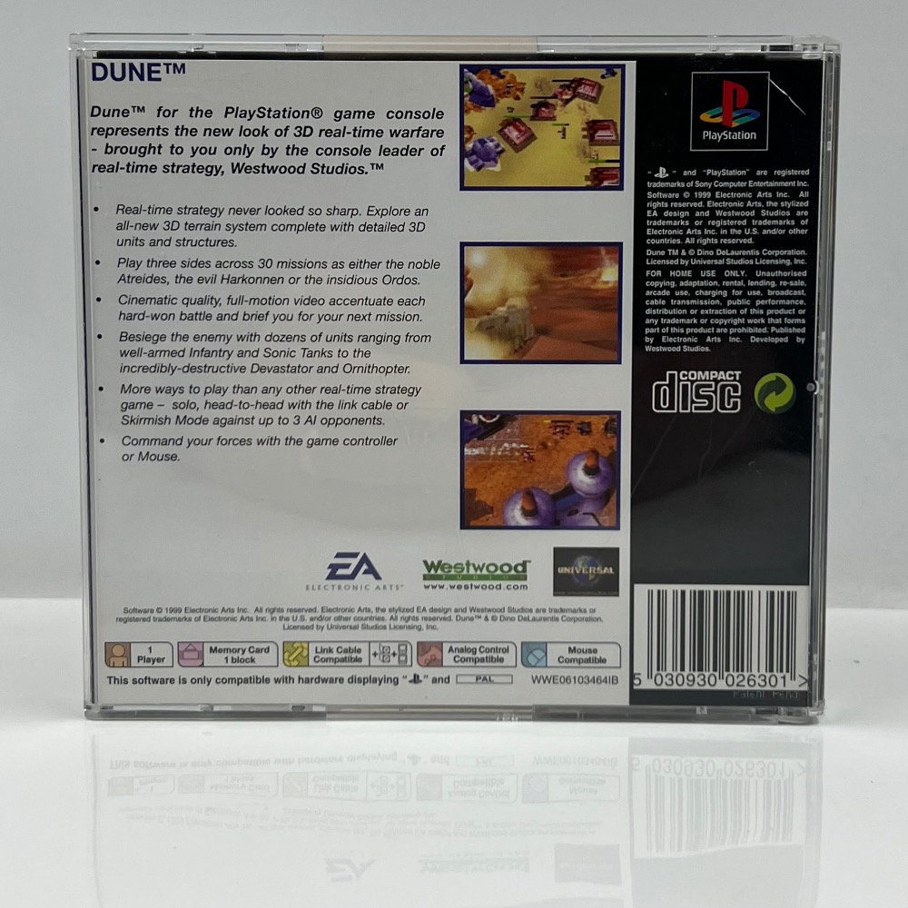 sony playstation 1 dune sony playstation 1 dune